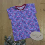 Individuelles Sommershirt (Gr. 68–158) aus Bio-Stoffen, mit elastischem Halsbündchen und luftigen Ärmeln - nach deinen Wünschen gestaltbar – handgefertigt in Österreich