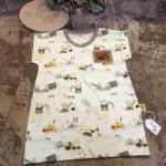 Individuelles Sommershirt (Gr. 68–158) aus Bio-Stoffen, mit elastischem Halsbündchen und luftigen Ärmeln - nach deinen Wünschen gestaltbar – handgefertigt in Österreich