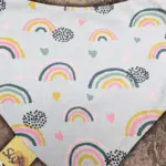 Baby-Wende-Halstuch "Regenbogen blau" – Bild 5